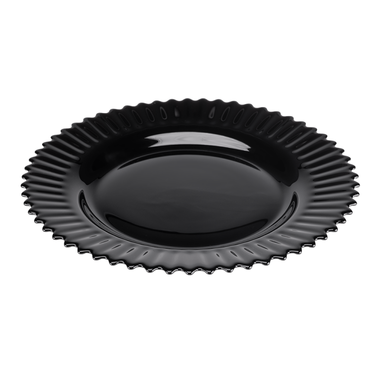 Talerz deserowy Bellis Black 19cm